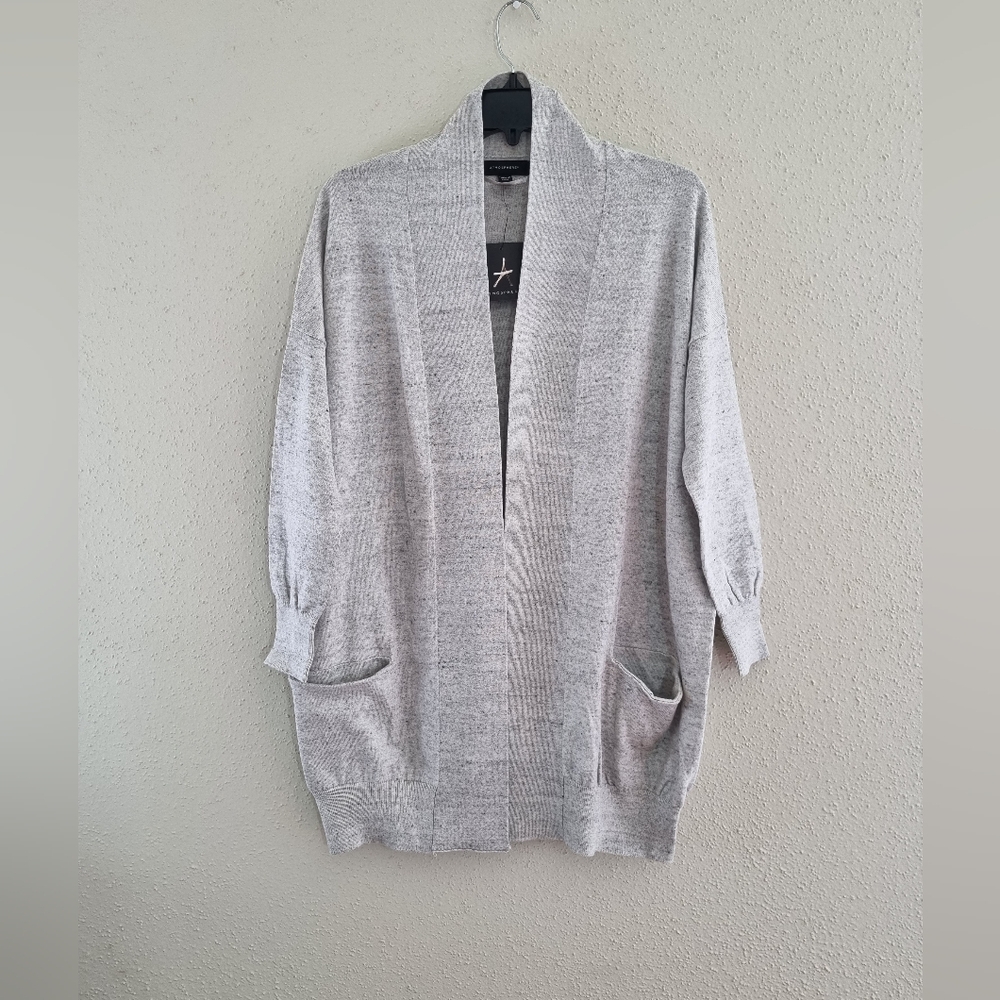 Atmosphere Light Gray Knit Cardigan